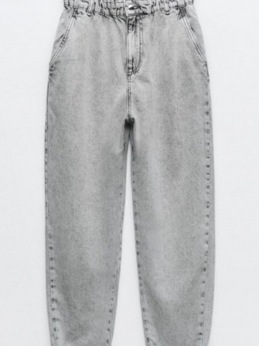 EUC Zara Paper Bag Jeans